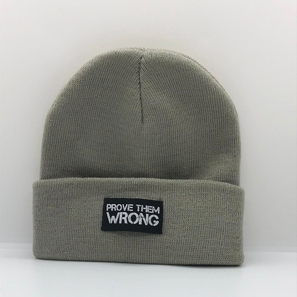 Prove Them Wrong Beanie - Grey
