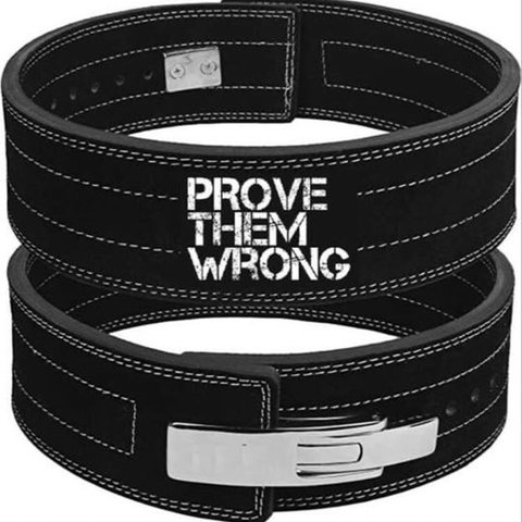 Prove Them Wrong Lever Belt